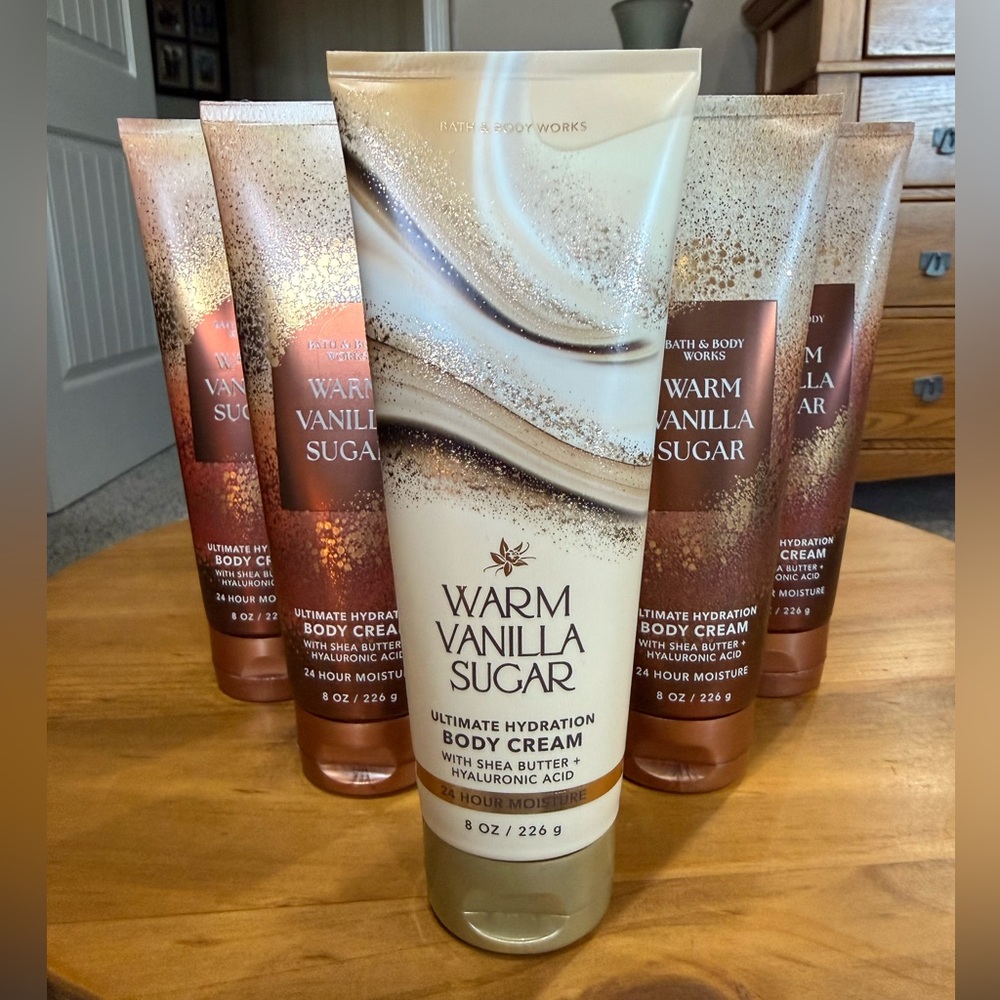 Five New Bath & Body Works Warm Vanilla Sugar Body Cream